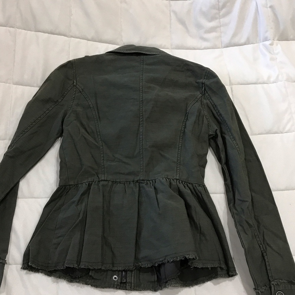 Altar'd State Dark Green Utility Jacket size small - Picture 9 of 9
